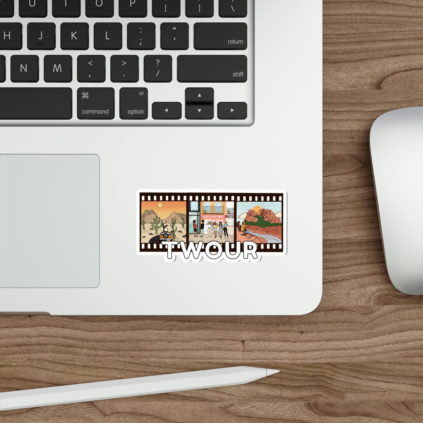 Sedona Film Die-Cut Sticker